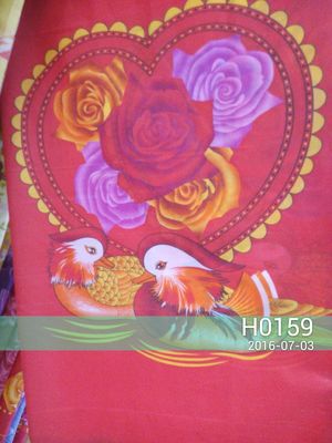 Acarides 100% de tissu de polyester tissés par largeur du polyester 210cm anti pour le matelas