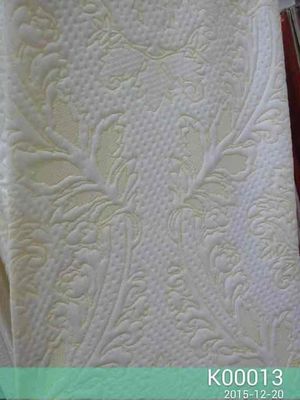 tissu blanc du jacquard 160gsm pour l'anti poussière de literie