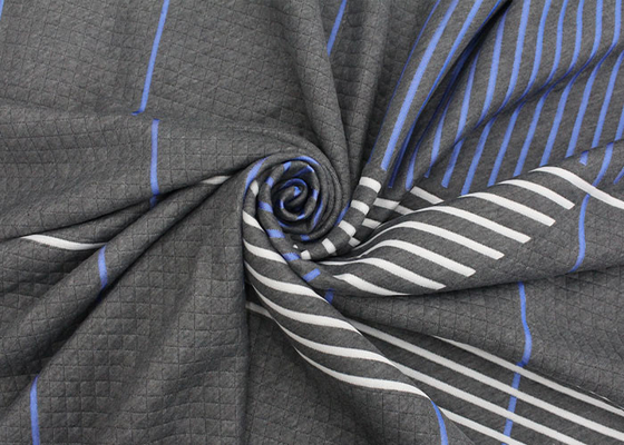 Couche imperméable d'air de polymère de textile de maison de polyester de tissu de matelas de jacquard