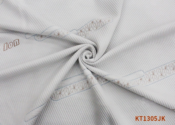 Tissus en gros 100 fibres de polyester Tissus de matelas en jacquard