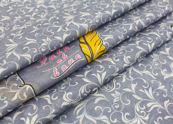le tissu piquant de matelas de largeur de 230cm a imprimé le tissu de rotation de matelas de polyester