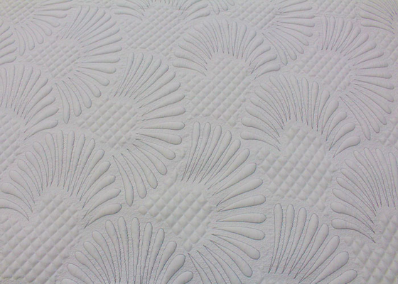 Le tissu piquant adapté aux besoins du client de matelas de Simmons d'oreiller a tricoté le latex teint par fil de jacquard