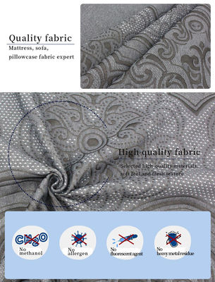 L'oreiller double face de matelas de jacquard tricoté par modèle royal pèlent le tissu respirable amical