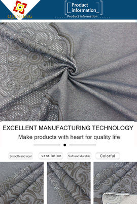 L'oreiller double face de matelas de jacquard tricoté par modèle royal pèlent le tissu respirable amical