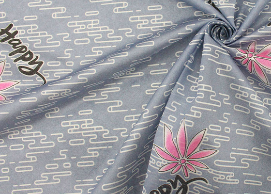 Les ventes directes d'usine déforment le tissu piqué par polyester imprimé tricoté de tissu de matelas