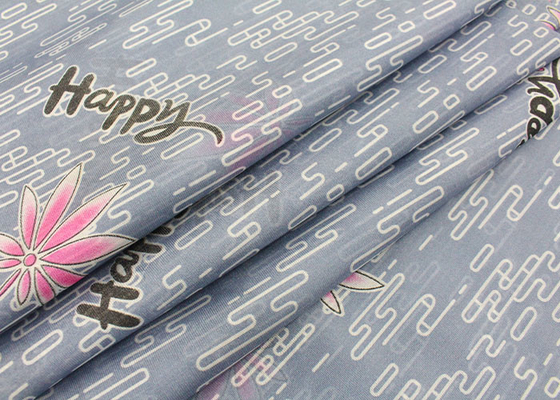 Les ventes directes d'usine déforment le tissu piqué par polyester imprimé tricoté de tissu de matelas