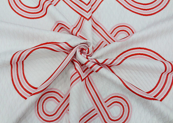 Le textile à la maison a tricoté le tissu respirable d'oreiller de matelas d'oreiller de tissu de jacquard adapté aux besoins du client