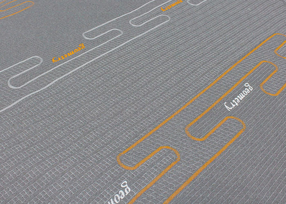 Nouveau tissu de haute qualité tricoté de literie de tissu de matelas de tissu de polyester de jacquard