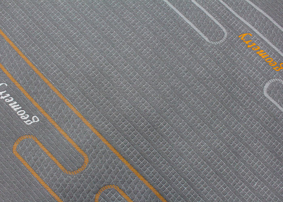 Nouveau tissu de haute qualité tricoté de literie de tissu de matelas de tissu de polyester de jacquard
