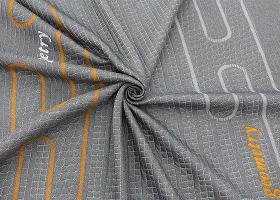 Nouveau tissu de haute qualité tricoté de literie de tissu de matelas de tissu de polyester de jacquard