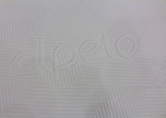 Le polyester a tricoté le tissu de maison de jacquard pour le tissu Tissu-tricoté par matelas