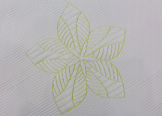 Le polyester a tricoté le tissu de maison de jacquard pour le tissu Tissu-tricoté par matelas