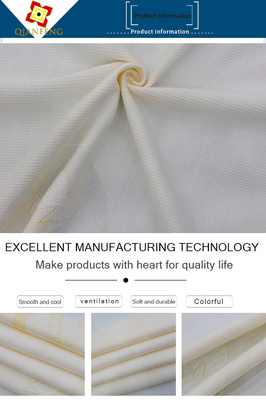 Modèle géométrique piquant tissé de tissu de matelas de literie de jacquard de polyester