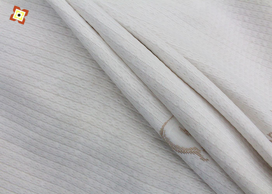 Outre du type piquant tricoté blanc tache de pongé de tissu de matelas de jacquard de textile