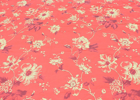 L'anti chaîne 100% d'impression de poudre d'or de tissu de matelas de polyester d'odeur a tricoté