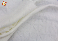 Le polyester mou a tricoté la tache protectrice de tissu de Simmons d'oreiller imperméable de matelas de couche d'air de jacquard de tissu
