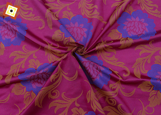 Bronzant la chaîne 100% de polyester de tissu de laine d'au sol de poudre a tricoté imprimé