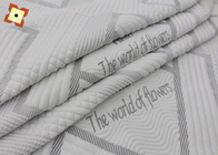 Le lit piquant d'oreiller de mémoire de tissu de matelas de latex a tricoté le tissu fonctionnel de jacquard
