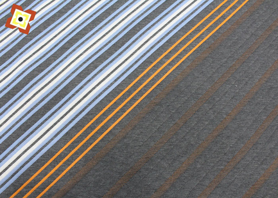 La fibre a tricoté le tissu de matelas de jacquard piqué par tissu en bambou de polyester